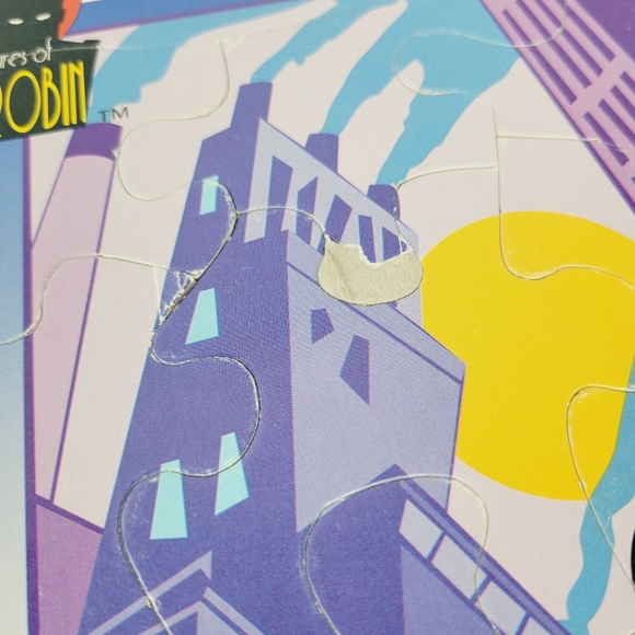 Vintage Looney Tunes and Adventures of Batman Frame-Tray Puzzles Golden Books - Picture 13 of 16
